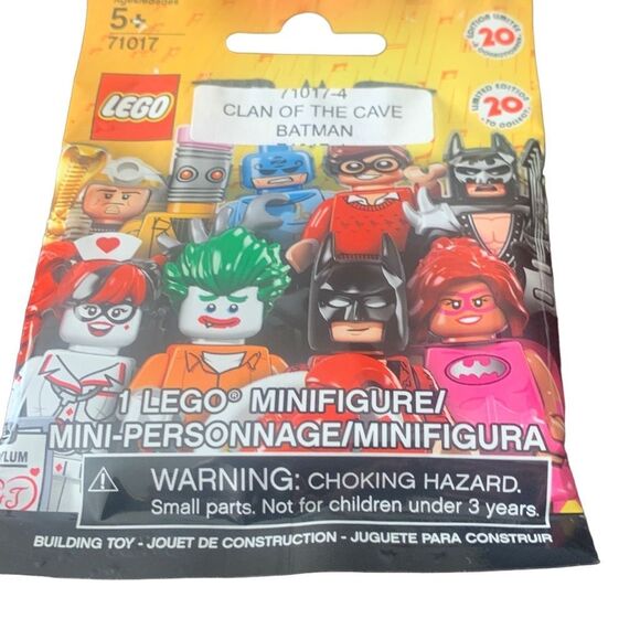 NEW Lego 71017 Clan of the Cave Batman 2017 Issue IN BAG Import - Picture 1 of 6
